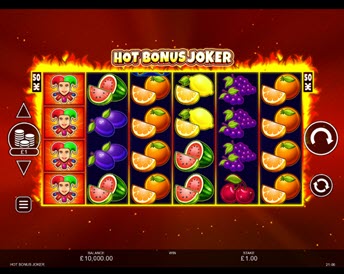 hot bonus joker