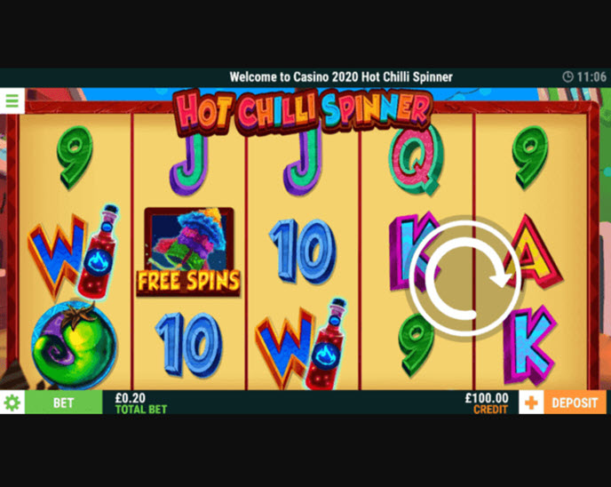 hot chilli spinner
