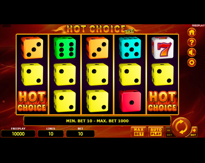 hot choice dice