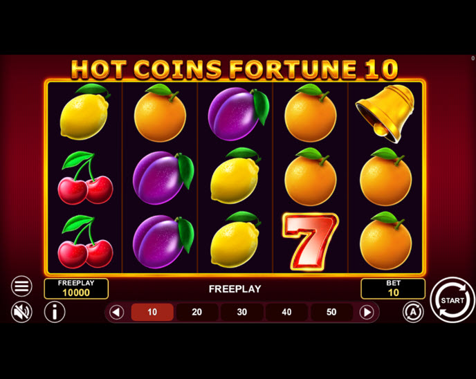 hot coins fortune 10