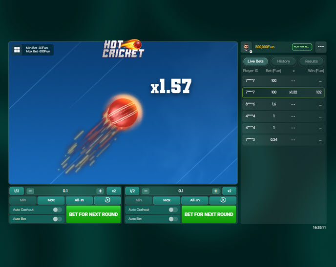 hot cricket