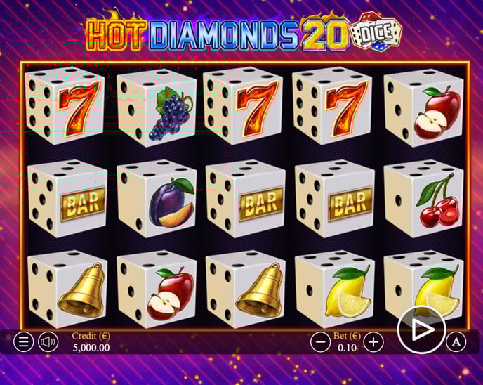 hot diamonds 20 dice