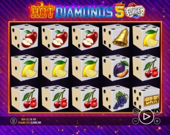 Hot Diamonds 5 Dice