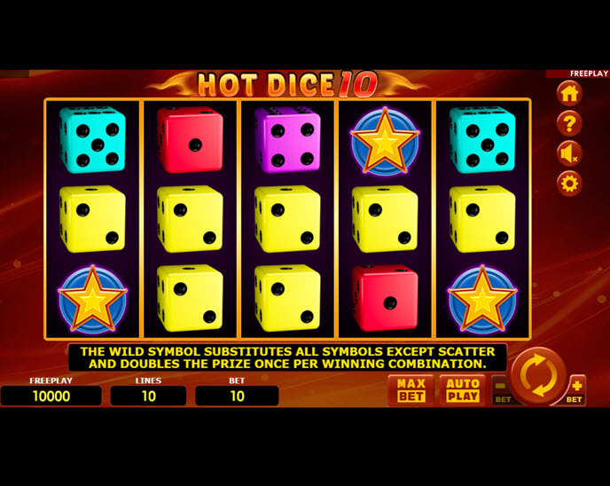hot dice 10 (amatic industries)