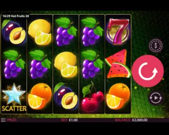 Hot Fruits 20 (Triple Cherry)