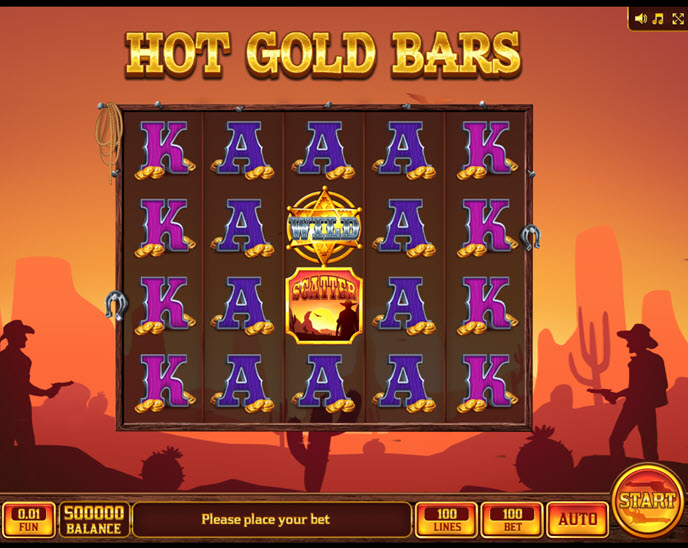 hot gold bars