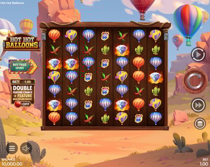 hot hot balloons