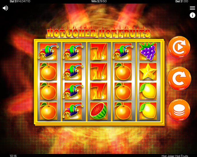 hot joker, hot fruits