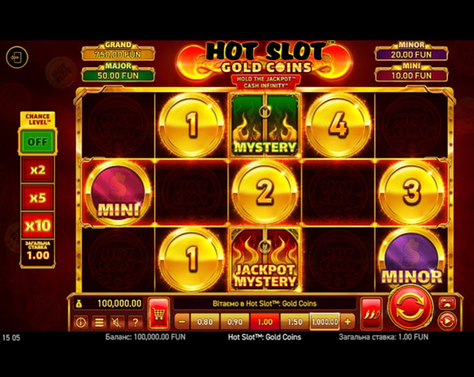hot slot gold coins