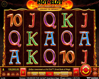 hot slot: great book of magic