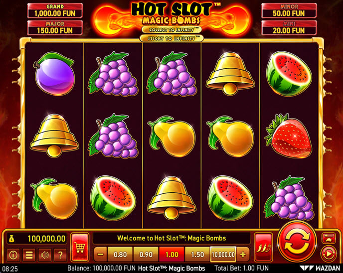 hot slot: magic bombs