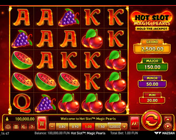 hot slot: magic pearls