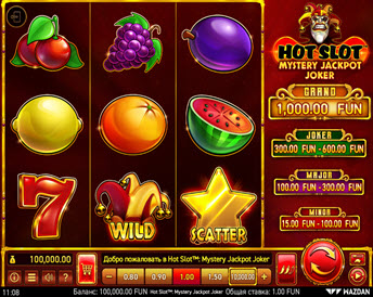 hot slot: mystery jackpot joker