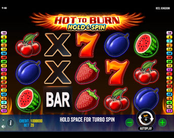 hot to burn hold and spin