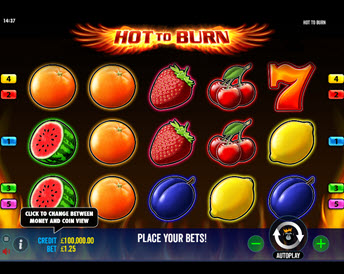hot to burn