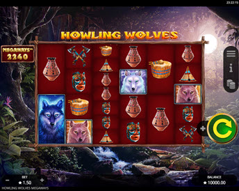 howling wolves megaways