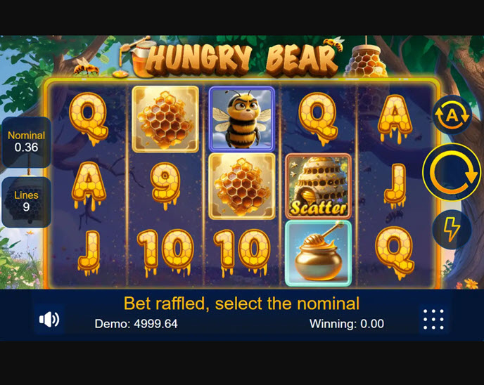 hungry bear