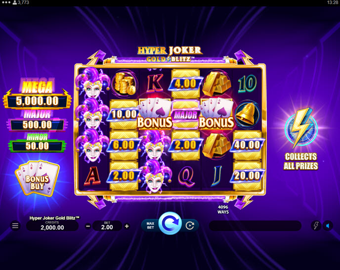 hyper joker gold blitz