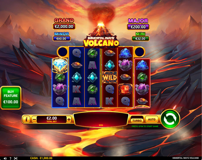 immortal ways volcano