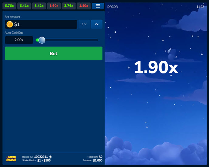 imoon crash