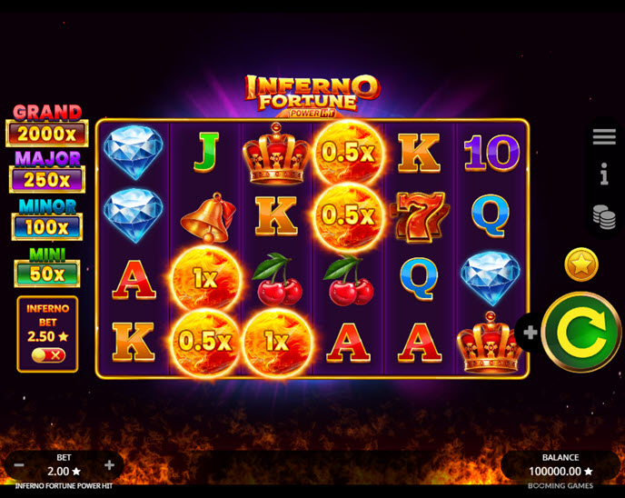 inferno fortune power hit