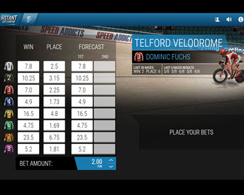 instant velodrome (leap gaming)