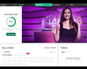 interjackpot lottery