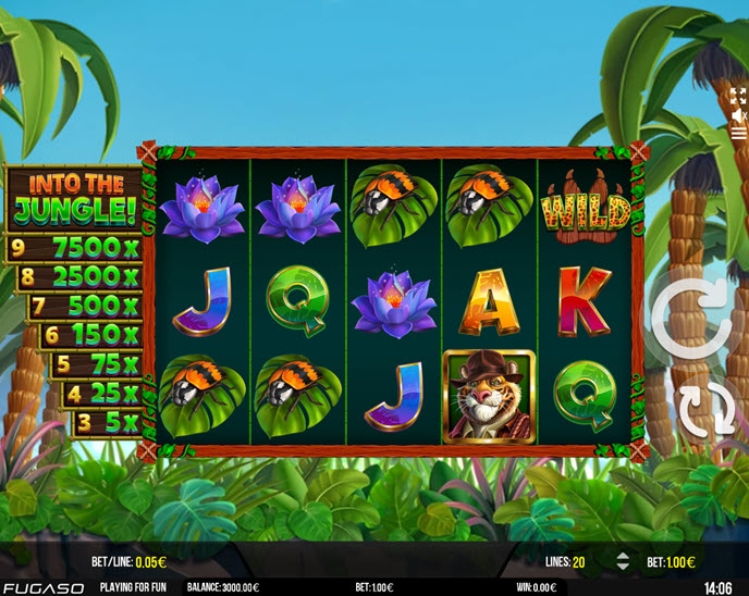 into the jungle!