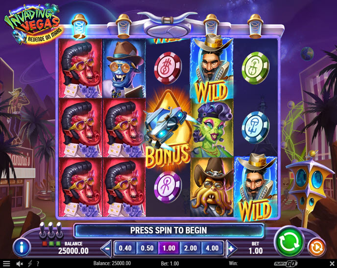 invading vegas revenge on mars