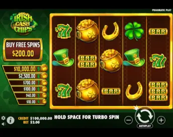 Irish Cash Chips