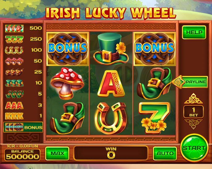 irish lucky wheel