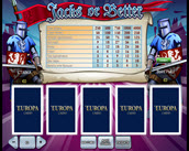 jacks or better (playtech)