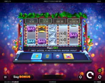 Jingle 7s Hold and Win