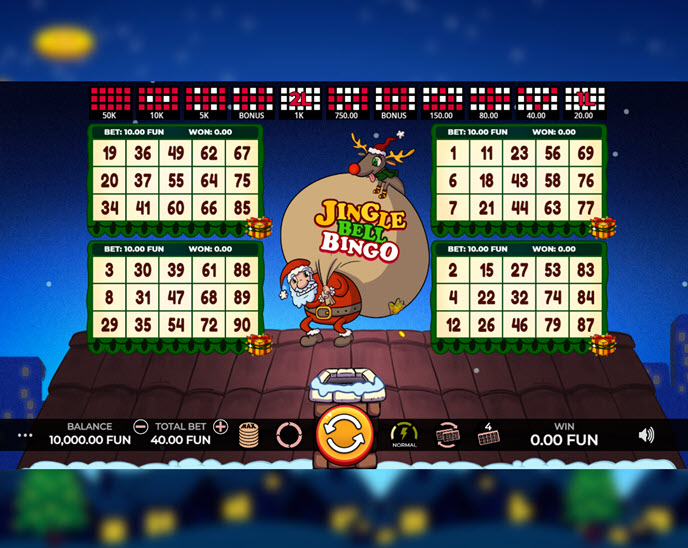 jingle bell bingo