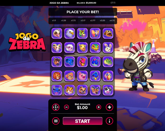 jogo da zebra