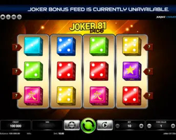 Joker 81 Dice