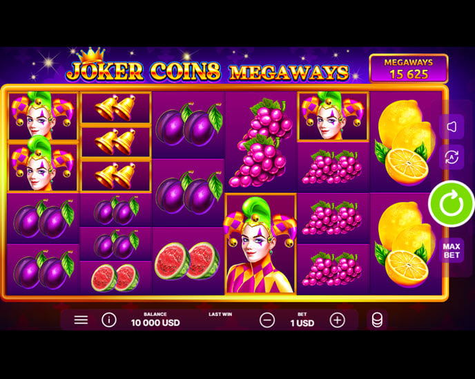 joker coins megaways