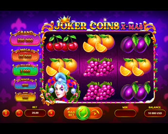 joker coins x-mas
