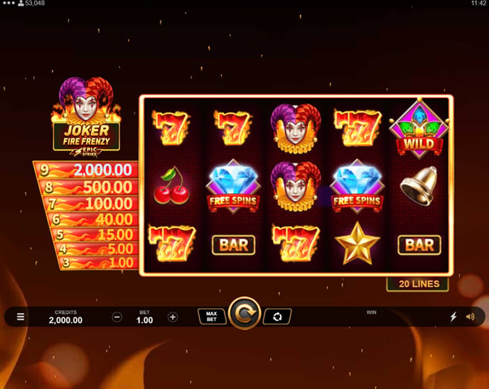 joker fire frenzy