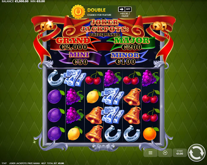 joker jackpots: prize mania