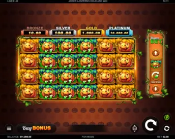 Joker Lanterns Hold and Win