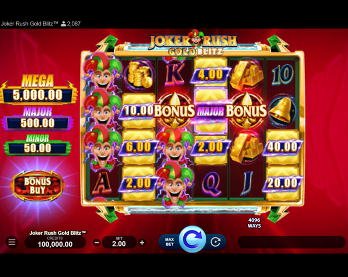 joker rush gold blitz