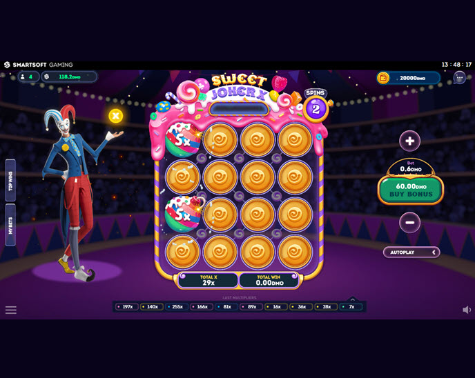 joker’s 4 bonuses