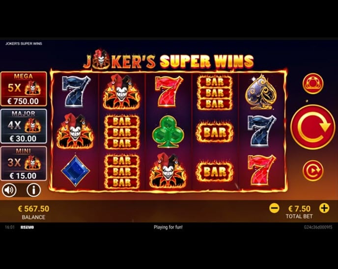 joker’s super wins