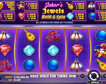 Joker's Jewels Hold & Spin