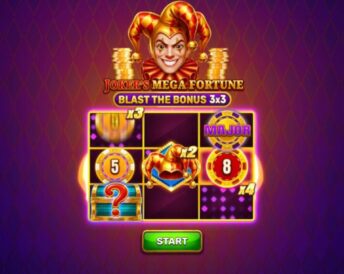 Joker's Mega Fortune - Blast The Bonus 3x3