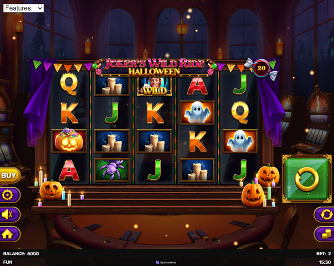 joker’s wild ride halloween