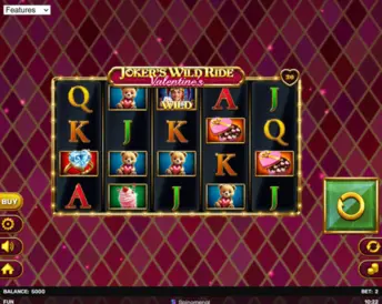 Joker’s Wild Ride Valentine’s