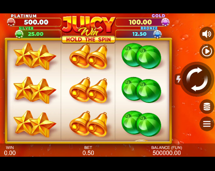juicy win: hold the spin