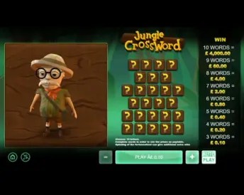 jungle crossword